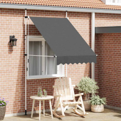 Toldo retrátil manual 150 cm antracite