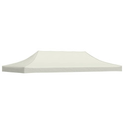Teto para tendas de festas 3x6 m creme