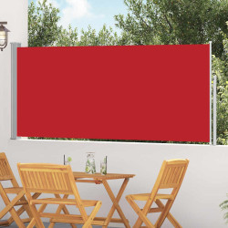 Toldo lateral retrátil 120x300 cm vermelho