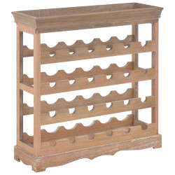 Garrafeira castanho 70x22,5x70,5 cm MDF