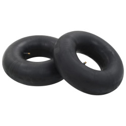 Câmaras-de-ar para carrinho de mão 2 pcs 15x6.00-6 borracha