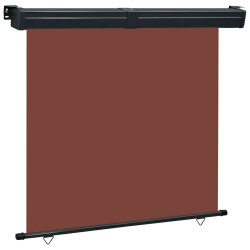 Toldo lateral para varanda 175x250 cm castanho