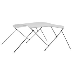 Toldo em 3 arcos bimini 183x196x137 cm branco