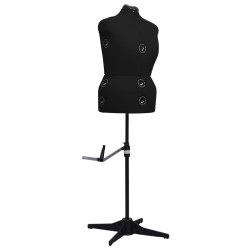 Manequim feminino ajustável tamanho l 44-50 preto