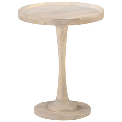 Mesa de apoio ø60x75 cm madeira de mangueira maciça
