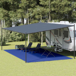Tapete de campismo para tenda pead 400x600 cm azul