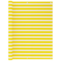 Tela de varanda 120x500 cm pead amarelo e branco