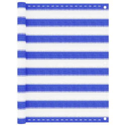 Tela de varanda 90x400 cm pead azul e branco