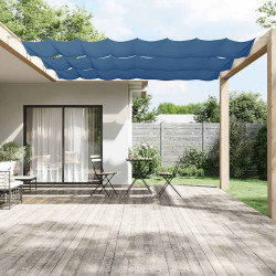 Toldo vertical 100x600 cm tecido oxford azul