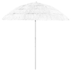 Guarda-sol de praia hawaii 240 cm branco