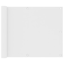 Tela de varanda 75x400 cm tecido oxford branco