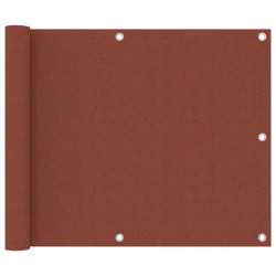 Tela de varanda 75x300 cm tecido oxford terracota