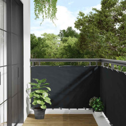 Tela de varanda 90x300 cm tecido oxford antracite