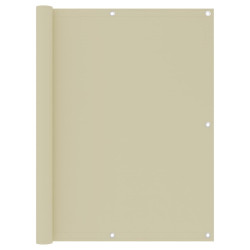 Tela de varanda 120x500 cm tecido oxford creme