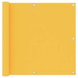 Tela de varanda 90x600 cm tecido oxford amarelo