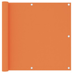 Tela de varanda 90x500 cm tecido oxford laranja