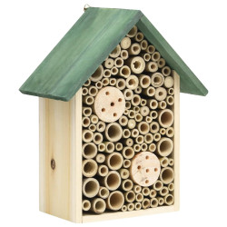 314813 Insect hotels 2 pcs 23x14x29 cm solid firwood