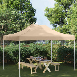 Teto para tenda de festas 4,5x3 m 270 g/m² bege