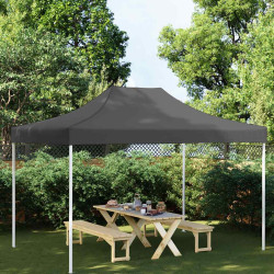 Teto para tenda de festas 4,5x3 m 270 g/m² antracite
