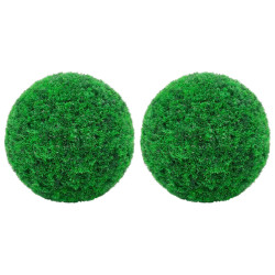 Bolas de buxo artificiais 2 pcs 45 cm