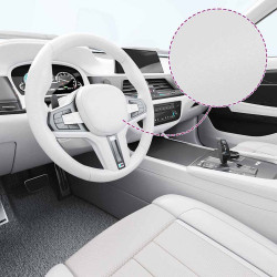 Película para carro 100x150 cm branco mate