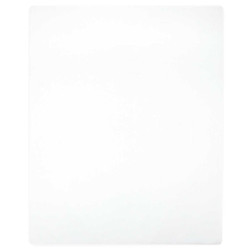 Lençol ajustável 160x200 cm algodão jersey branco
