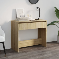 Mesa consola 89x41x76,5 cm derivados de madeira carvalho sonoma