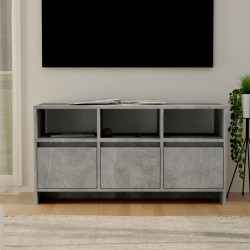 Móvel de TV 102x37,5x52,5 cm derivados de madeira cinza cimento