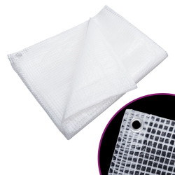 Lona tecelagem estilo gaze 140 g/m² 4x6 m branco
