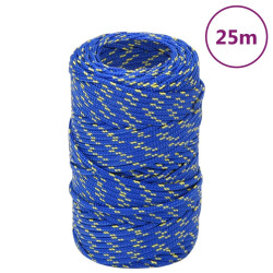 Corda de barco 2 mm 25 m polipropileno azul