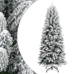 Árvore de natal artificial com neve PVC & PE 240 cm