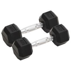 Halteres 2 pcs 4 kg total ferro fundido