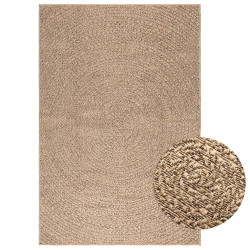 Tapete zizur 120x170 cm aspeto de juta interior e exterior