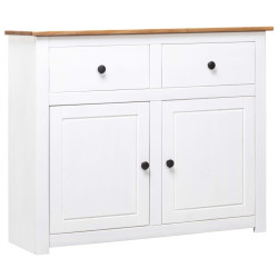 Aparador 93x40x80 cm pinho maciço panama branco