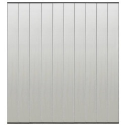 Cortina porta anti-insetos c/ 10 painéis 240x240 cm malha preto