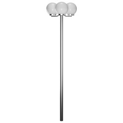 Poste de luz para jardim com 3 lâmpadas 220 cm