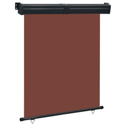 Toldo lateral para varanda 145x250 cm castanho