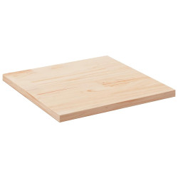 Tampo de mesa 80x80x2,5 cm madeira maciça pinho quadrado