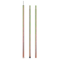 Vara para tenda telescópica 170-255 cm aço galvanizado