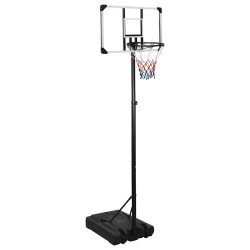 Tabela de basquetebol 235-305 cm policarbonato transparente