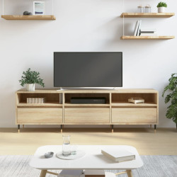 Móvel de TV 150x30x44,5 cm derivados de madeira carvalho sonoma
