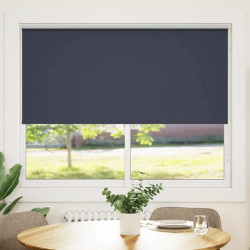 Cortina de rolo blackout, 164,4 x 175 cm, largura do tecido 160 cm, cor náutica.