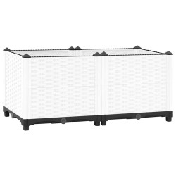 Canteiro elevado 80x40x38 cm polipropileno