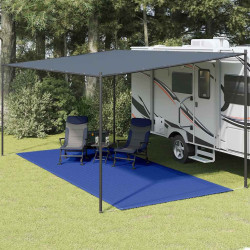 Tapete de campismo para tenda 250x500 cm azul