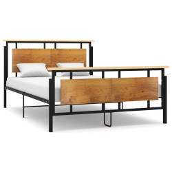 Estrutura de cama 140x200 cm metal