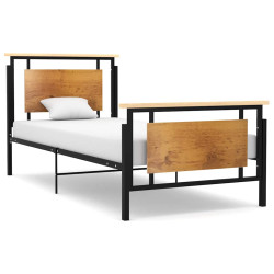 Estrutura de cama 100x200 cm metal