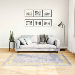 Tapete lavável 120x180 cm cinzento