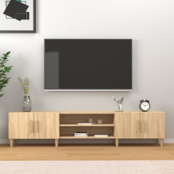 Móvel de TV carvalho sonoma 180x31,5x40 cm madeira engenheirada