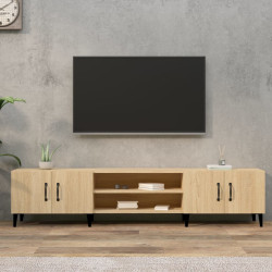 Móvel de TV carvalho sonoma 180x31,5x40 cm madeira engenheirada