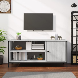 Móvel de TV 100x40x45 cm derivados de madeira cinzento sonoma